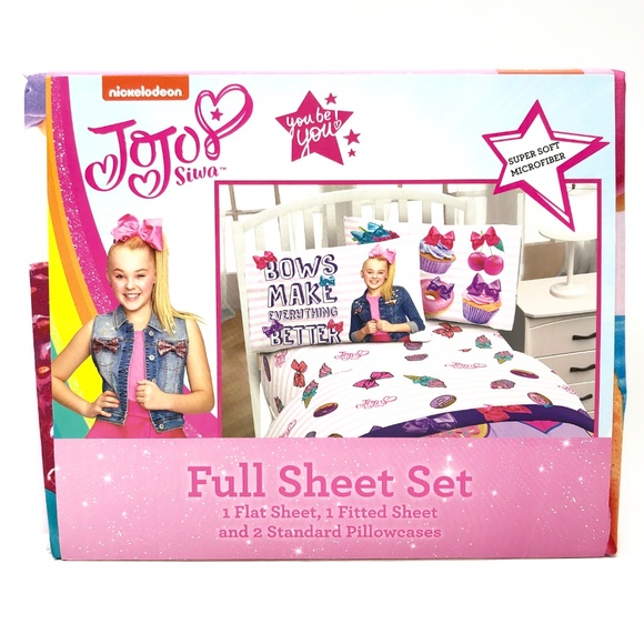 Jojo Siwa Full Sheet Set - Picture 1 of 3